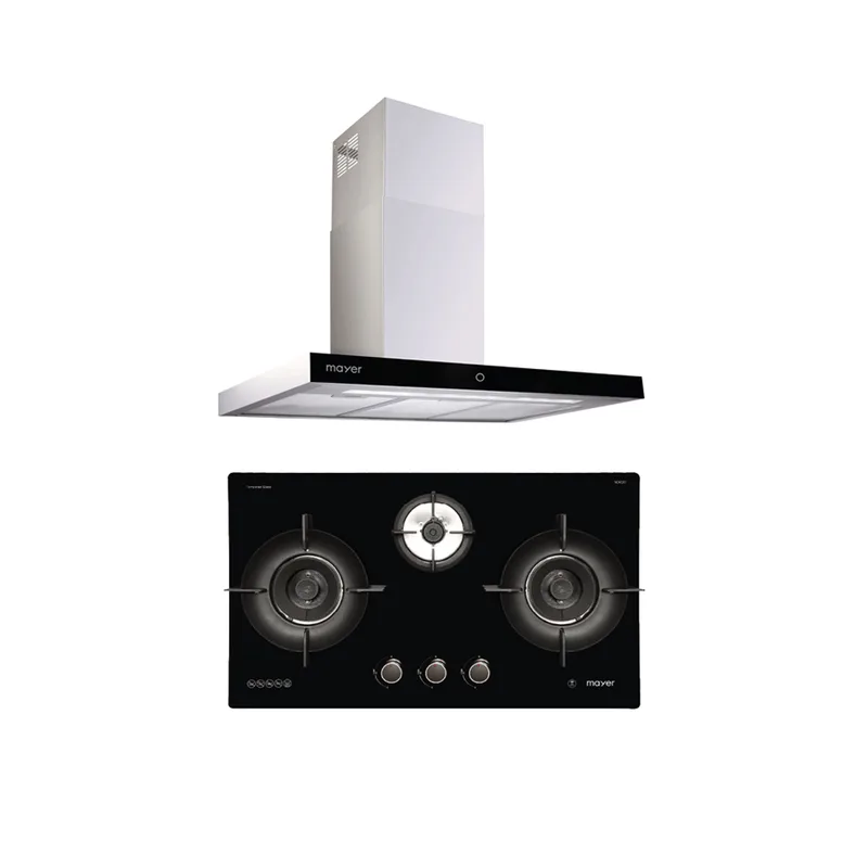 Mayer MMCH407I+ MMGH893HE 90CM Chimney Hood