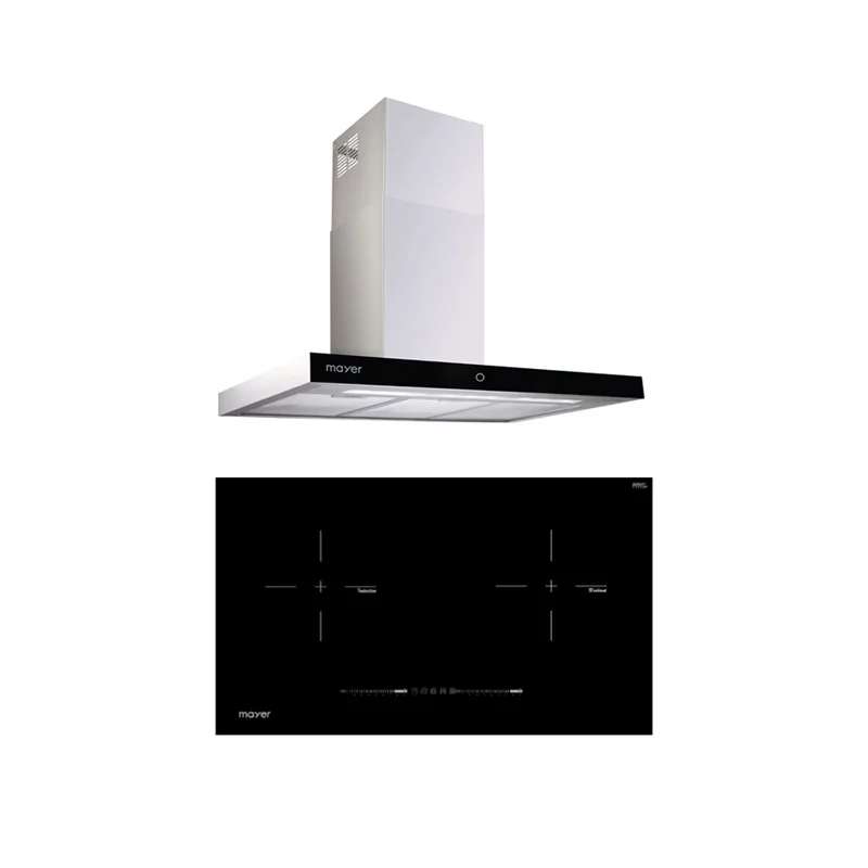 Mayer MMCH407I+ MMIHB752CS 90CM Chimney Hood