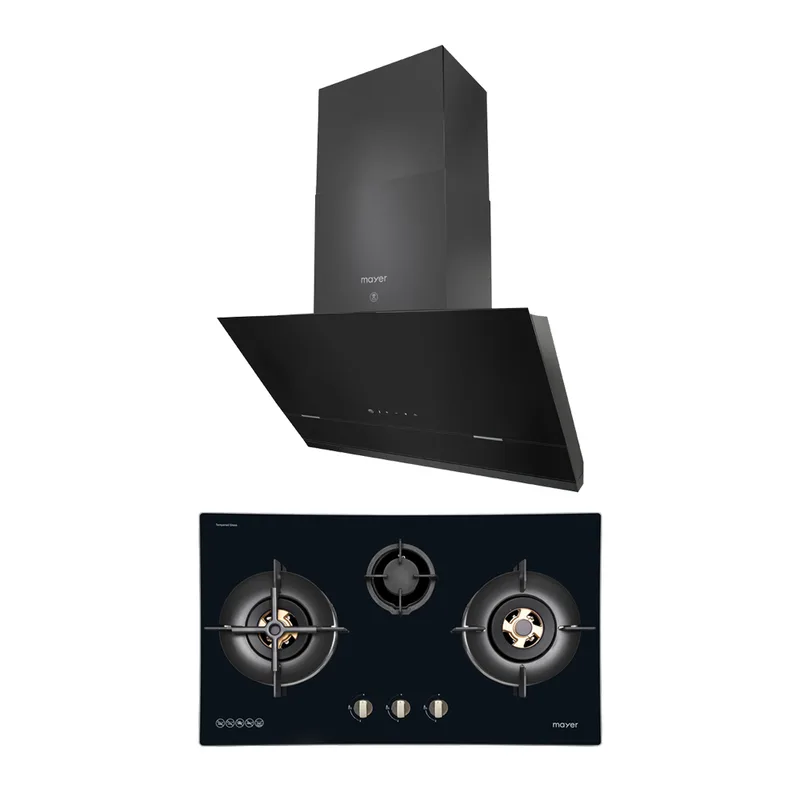 Mayer MMS-H8099-L+ MMGH7731HI 90CM Angled Chimney Hood