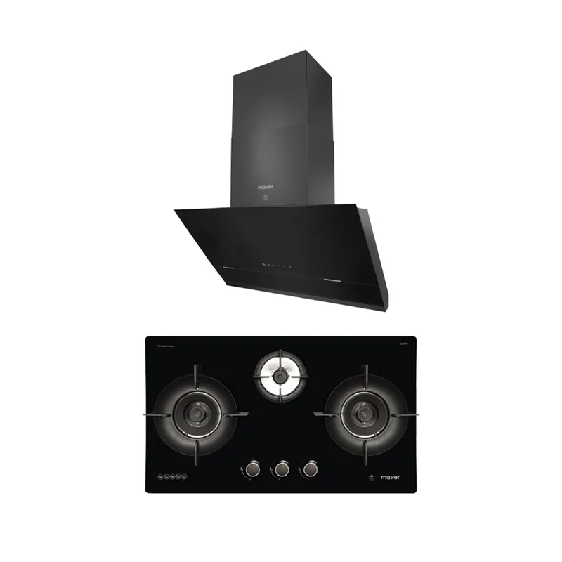 Mayer MMS-H8099-L+ MMGH793HE 90CM Angled Chimney Hood