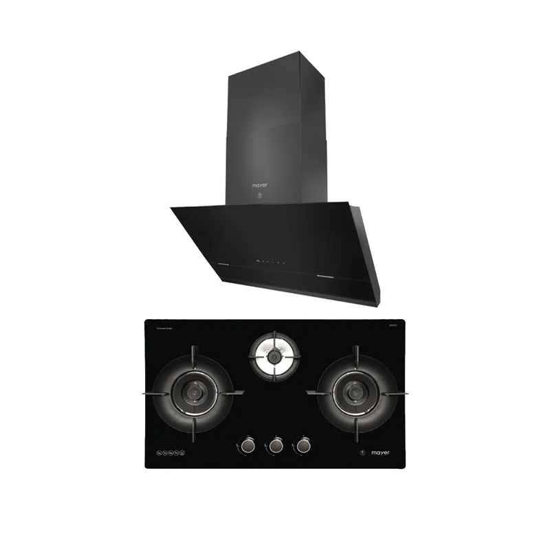 Mayer MMS-H8099-L+ MMGH893HE 90CM Angled Chimney Hood