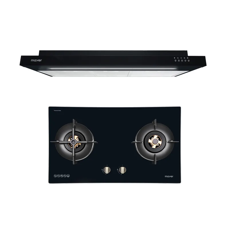 Mayer MMSI900LEDHS-BK+ MMGH7721HI 90CM Semi Integrated Hood