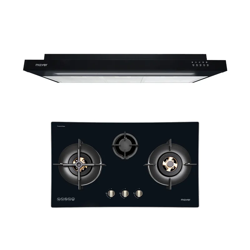 Mayer MMSI900LEDHS-BK+ MMGH8831HI 90CM Semi Integrated Hood