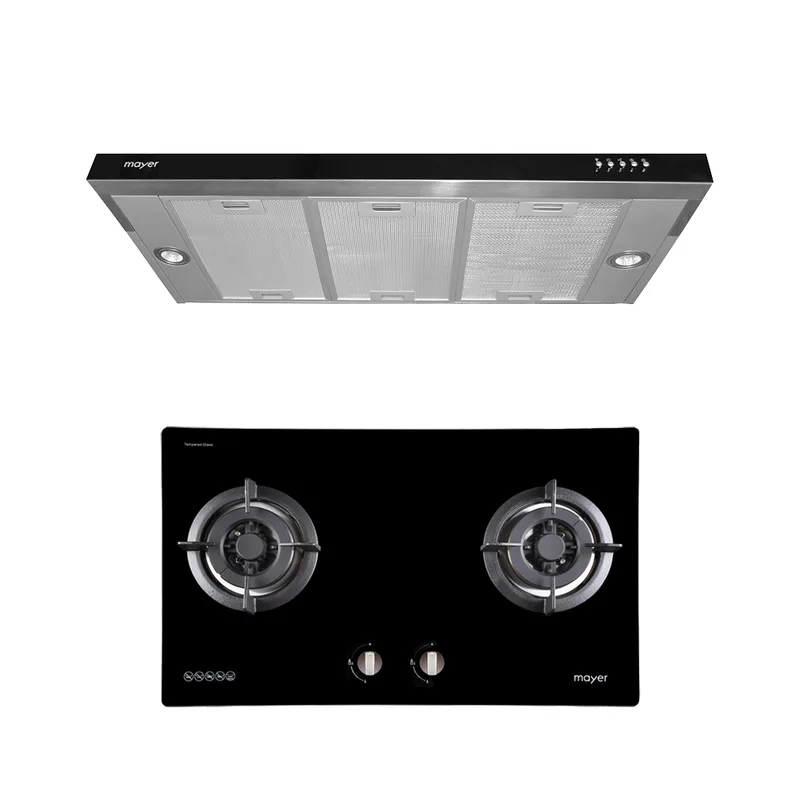 Mayer MMSI900LEDHS-SS+ MMGH772HI 90CM Semi Integrated Hood