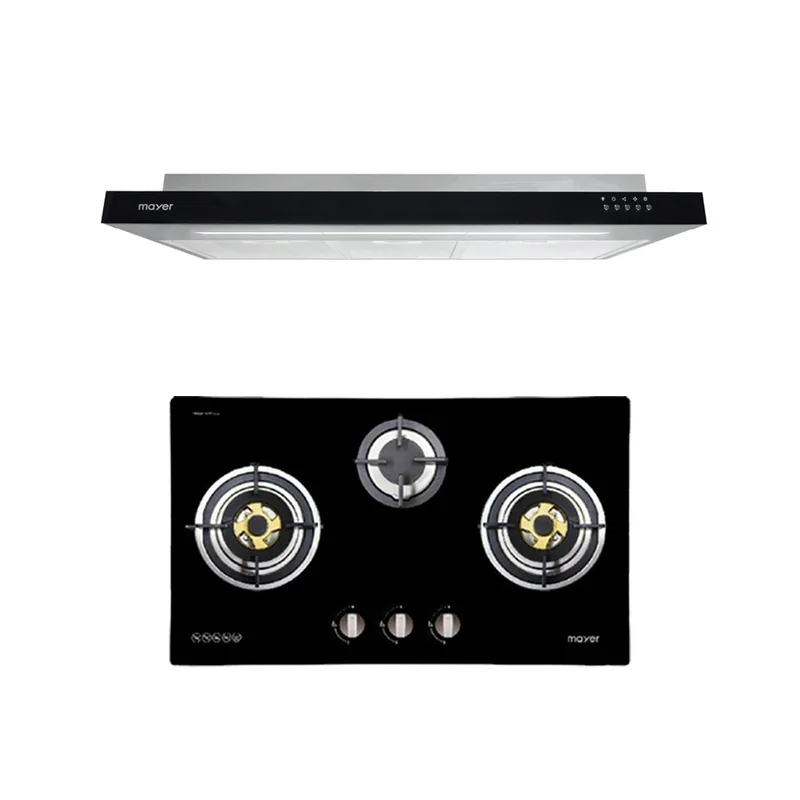 Mayer MMSI900LEDHS-SS+ MMGH883HI 90CM Semi Integrated Hood