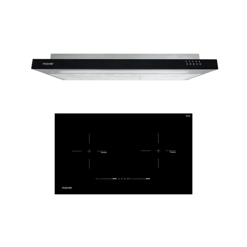 Mayer MMSI900LEDHS-SS+ MMIH752CS 90CM Semi Integrated Hood