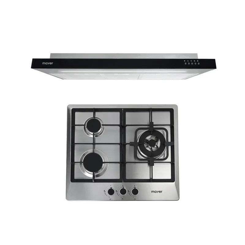 Mayer MMSI900LEDHS-SS+ MMSS633 90CM Semi Integrated Hood