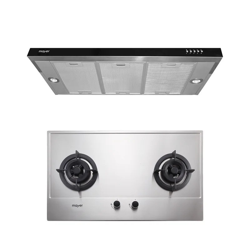 Mayer MMSI900LEDHS-SS+ MMSS772HI 90CM Semi Integrated Hood