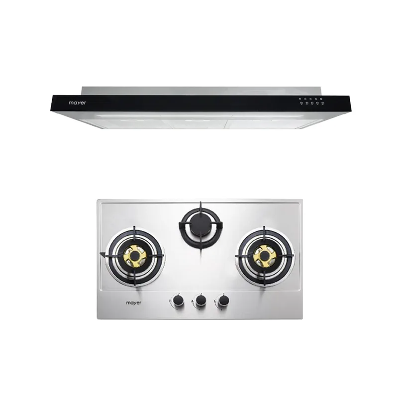 Mayer MMSI900LEDHS-SS+ MMSS773HI 90CM Semi Integrated Hood