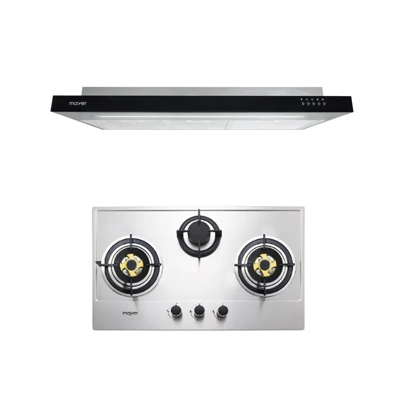 Mayer MMSI900LEDHS-SS+ MMSS883HI 90CM Semi Integrated Hood