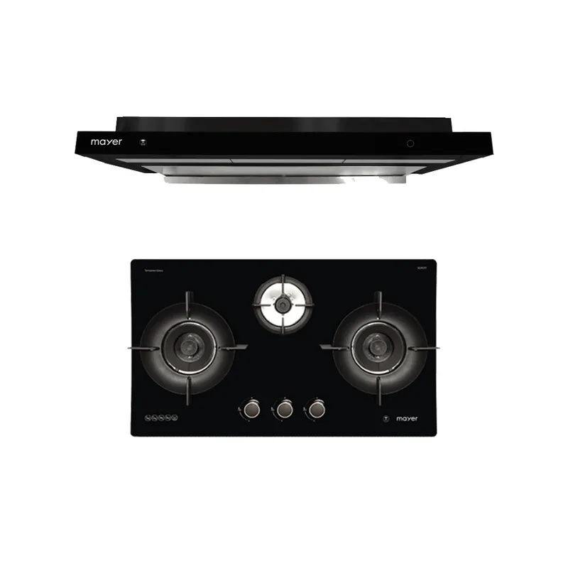 Mayer MMSI903OT-BK+ MMGH793HE 90CM Semi Integrated Hood