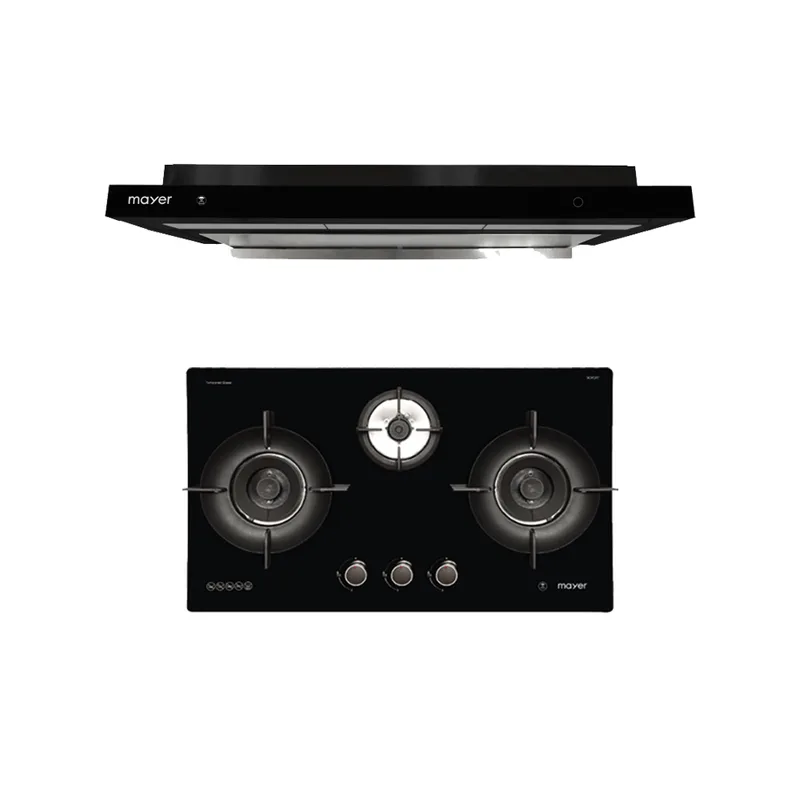 Mayer MMSI903OT-BK+ MMGH893HE 90CM Semi Integrated Hood