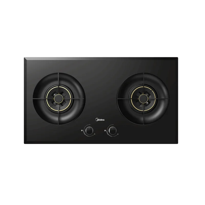Midea MBI-SN20LPG-SG 2 Burner Tempered Glass Gas Hob