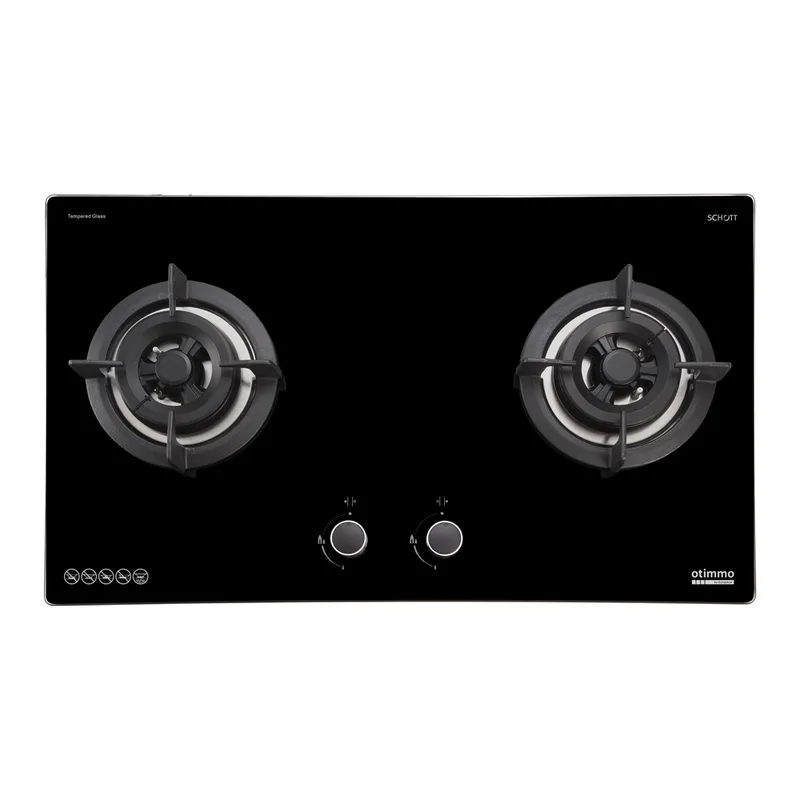 Otimmo EBH-6291S 90CM 2 Burner Gas Cooker Hob