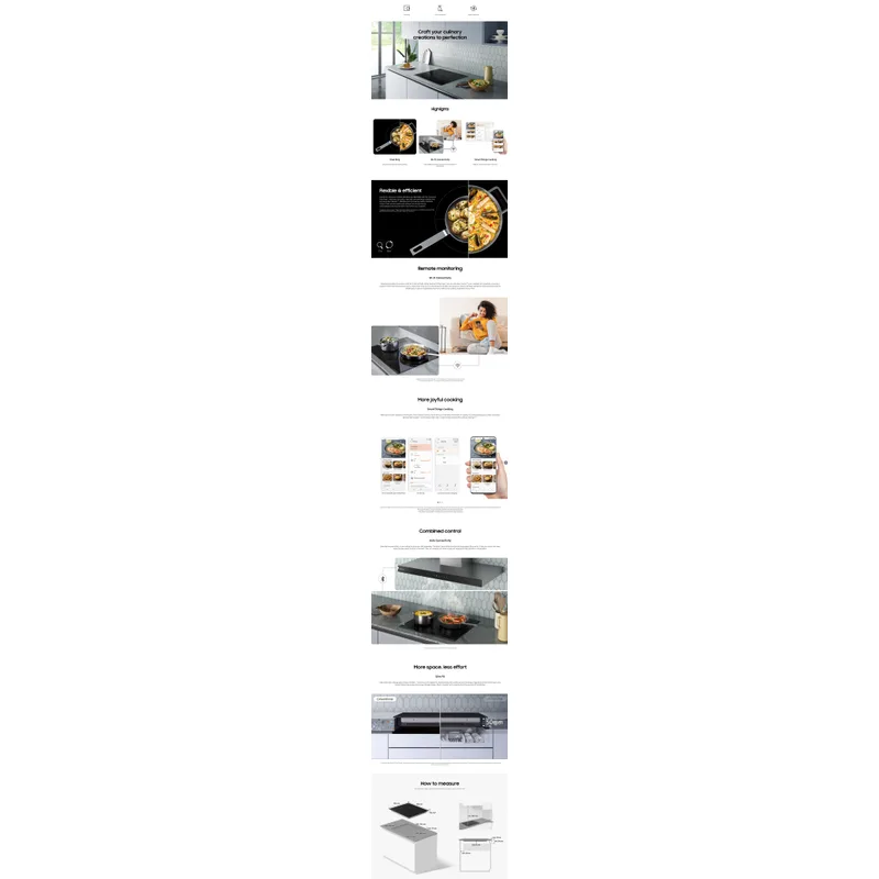 Samsung NZ63B4026AK/SP 60CM Induction Hob