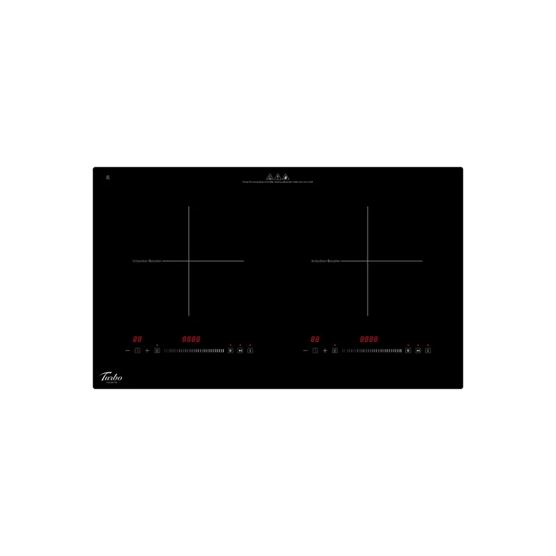 Turbo TIA800B-BK 75CM Built-in Double Induction Hob