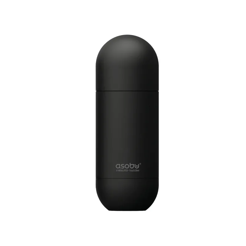 Asobu ASBV30BK 420ML Puramic Orb Water Bottle