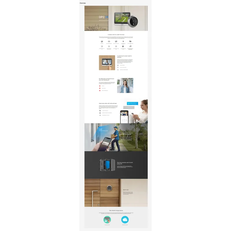 Ezviz DP2 2K Door Viewer