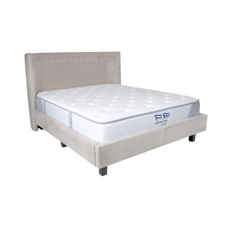 Four Star SENSATION - SINGLE Non Flip Tight Top Design Mattress