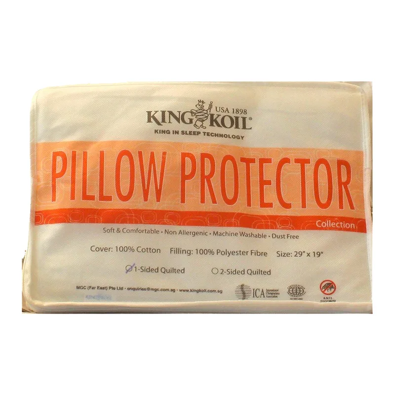 King Koil COTTON PILLOW PROTECTOR Single Quilted