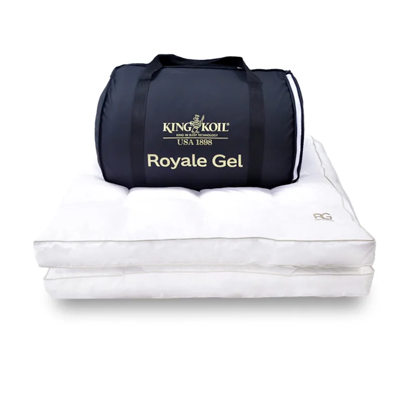 King Koil ROYALE GEL ULTRA-PLUSH PREMIUM TOPPER Queen 2700GM/SQM