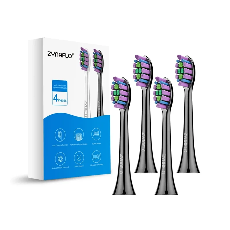 Zynaflo SONIC-PRO Brush Head Replacement — Black