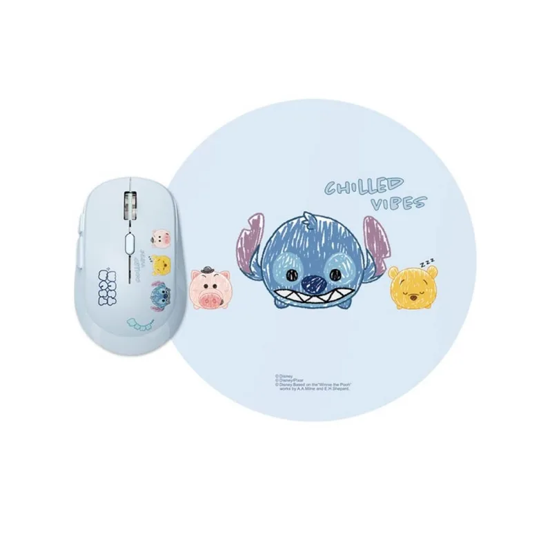 Disney QS-MS01 Wireless Keyboard & Mouse Pad Set — Stitch