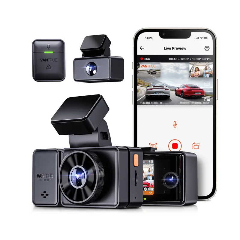 Vantrue ELEMENT 3 2.7K Smart Dashcam
