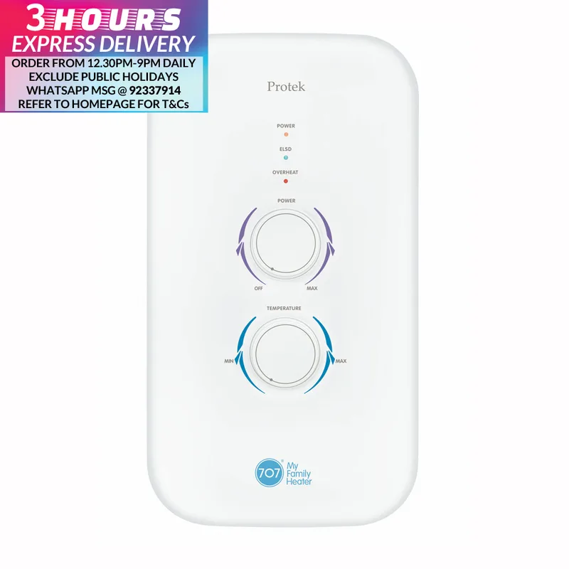 707 PROTEK Electric Shower Heater