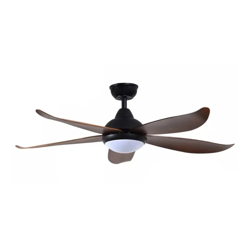 Alpha Vannus LUNA 46" Ceiling Fan — Walnut Black