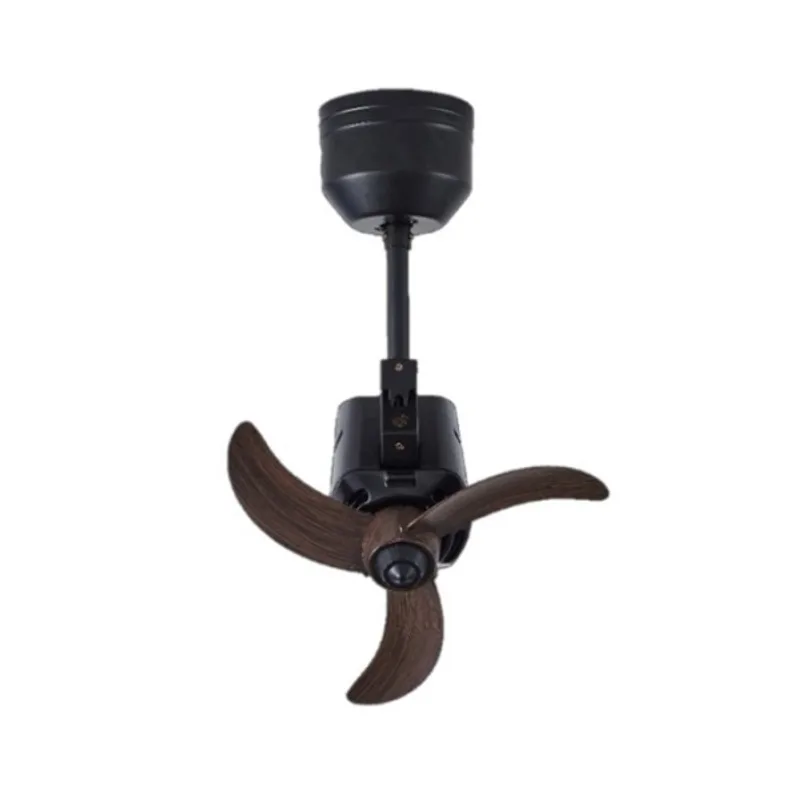 Bestar DINO 16 16" Corner Fan — Black (dark Wood Blades)