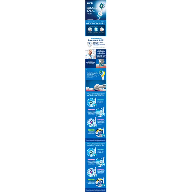 Braun ORAL-B VITALITY Electric Toothbrush For Kids