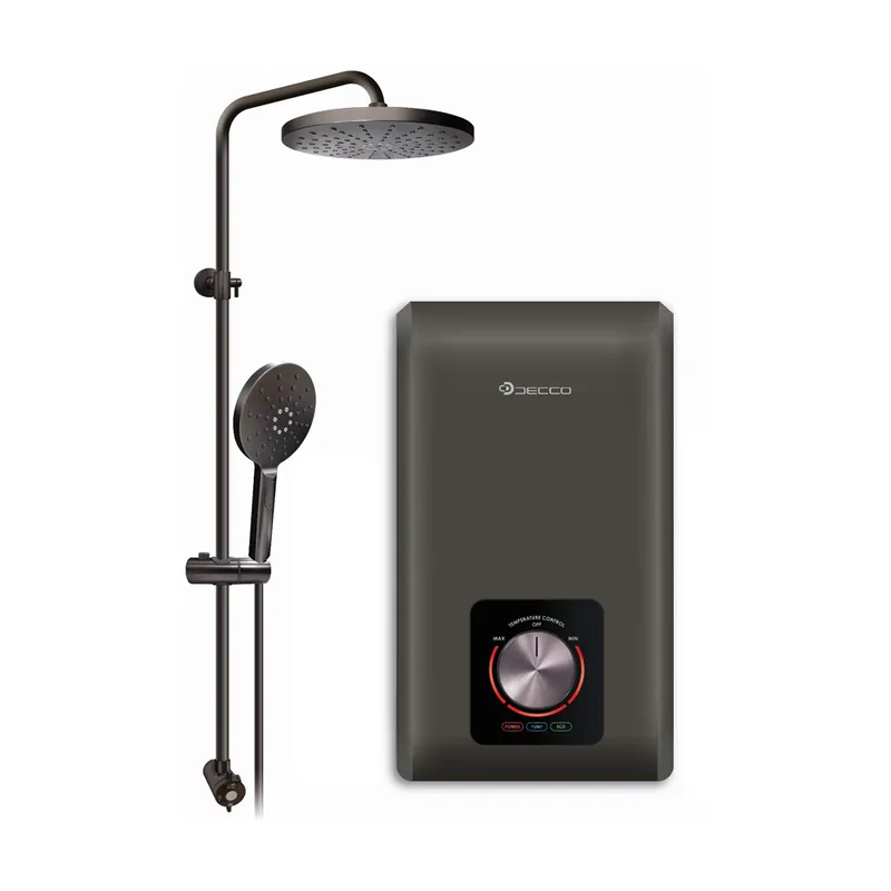 Decco CORAL 8 DC Pump Instant Heater With Rain Shower Set