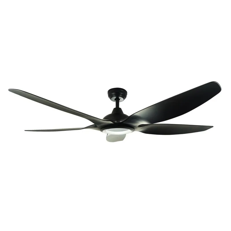Decco MELBOURNE 48 48" DC Motor 24W LED Light Ceiling Fan — Matt Black