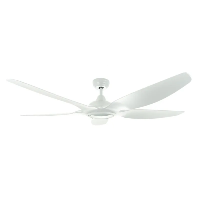 Decco MELBOURNE 48 48" DC Motor 24W LED Light Ceiling Fan — Matt White