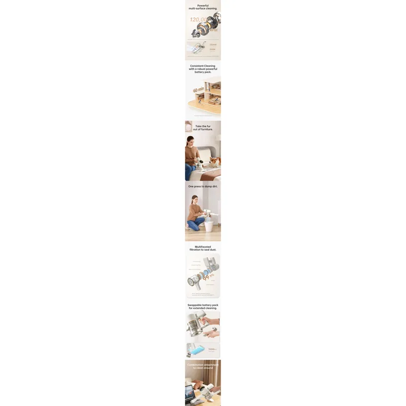 Dreame DM-R10 350W Cordless Vacuum Cleaner