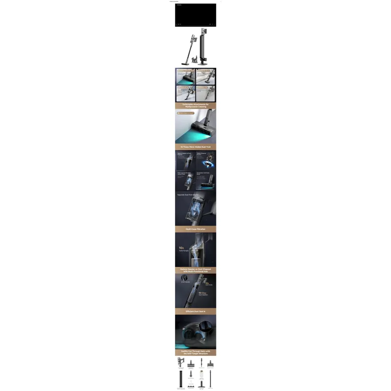Dreame DM-Z10S-ST-GL Z10S Station Vacuum Cleaner