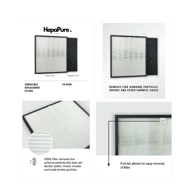 Hepapure REPLACEMENT FILTER HEP-LG-459-FIL-2