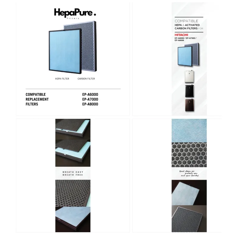 Hepapure REPLACEMENT FILTER HEP-EP-A6000-FIL-2