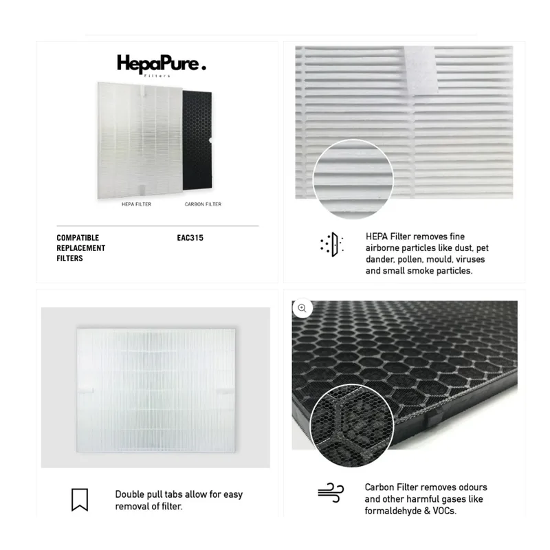 Hepapure REPLACEMENT FILTER HEP-ELE315-2