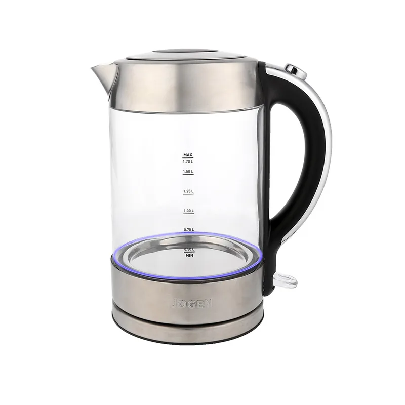 Jogen KE4311 Stainless Steel Glass Kettle