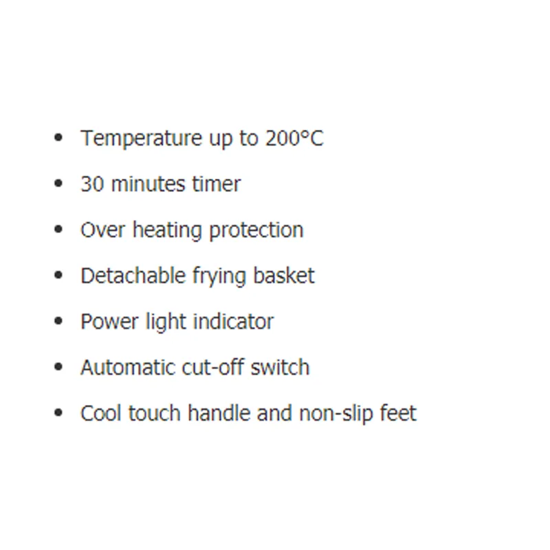 Mayer MMA-F501 1400W, 5.5L Air Fryer