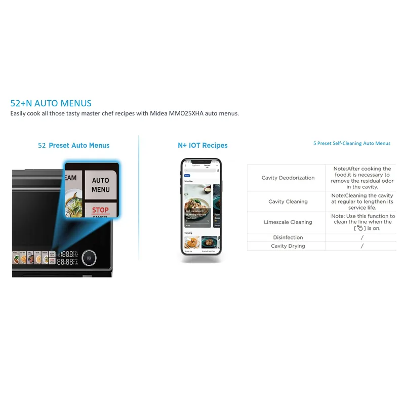Midea MMO-25XHA 25L Microwave Oven