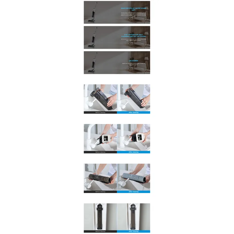 Midea MVC-X10 220W Floor Washer Cleaner