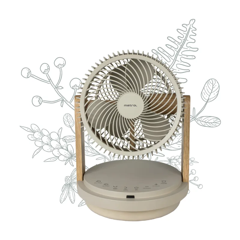 Mistral MHV-812R2-G 8" Double Blade DC High Velocity Fan