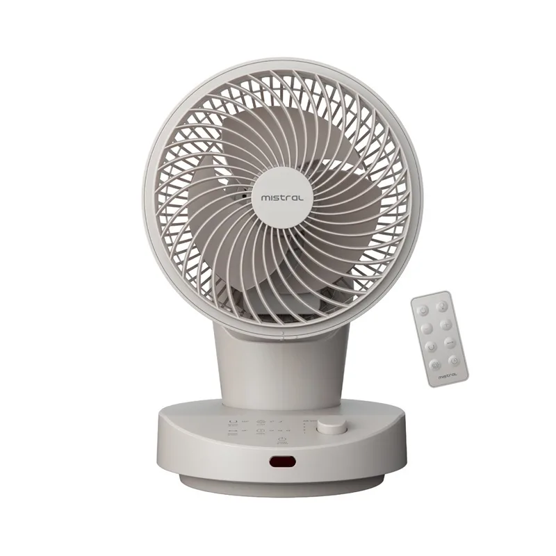 Mistral MHV620DR 6" DC High Velocity Desk Fan With Remote
