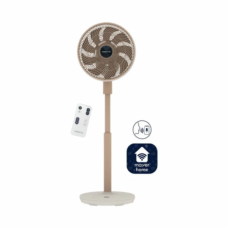 Mistral MHV9812DRW-PCR 12" DC High Velocity Stand Fan