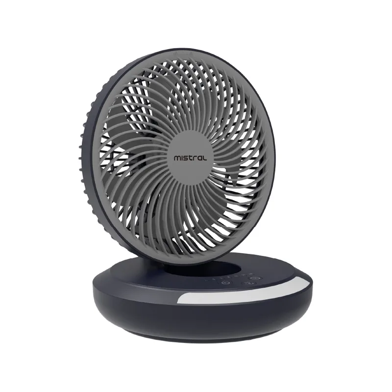 Mistral MRF700-MNB Airzee 6" Rechargeble Foldable Fan