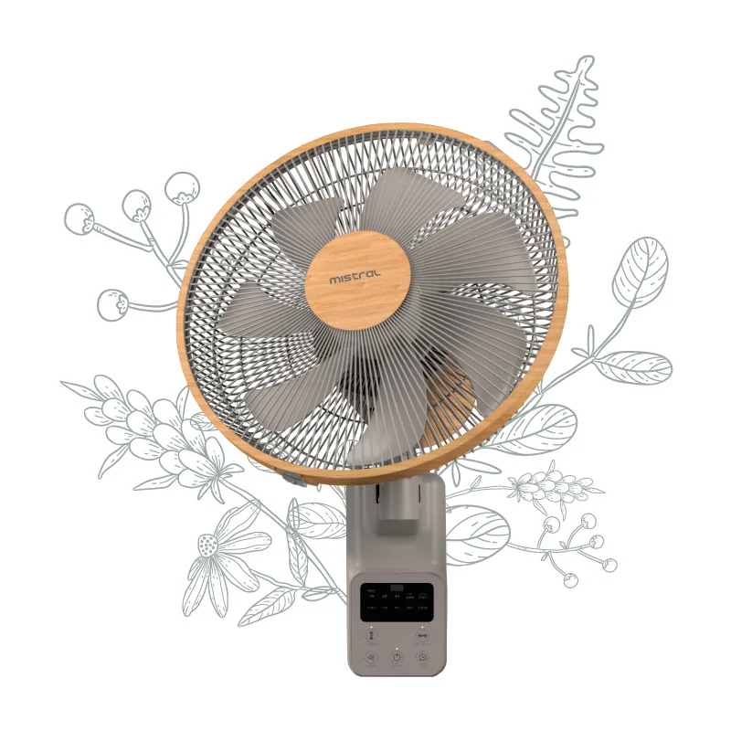 Mistral MWF-1454DR-G 14" DC Wall Fan With Remote