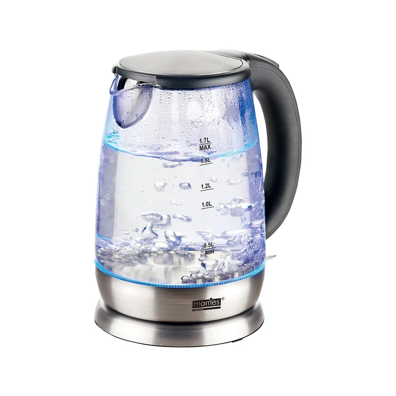 Morries MS-2020GK 1.7L Glass Kettle